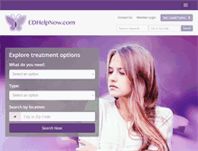 Tablet Screenshot of edhelpnow.com